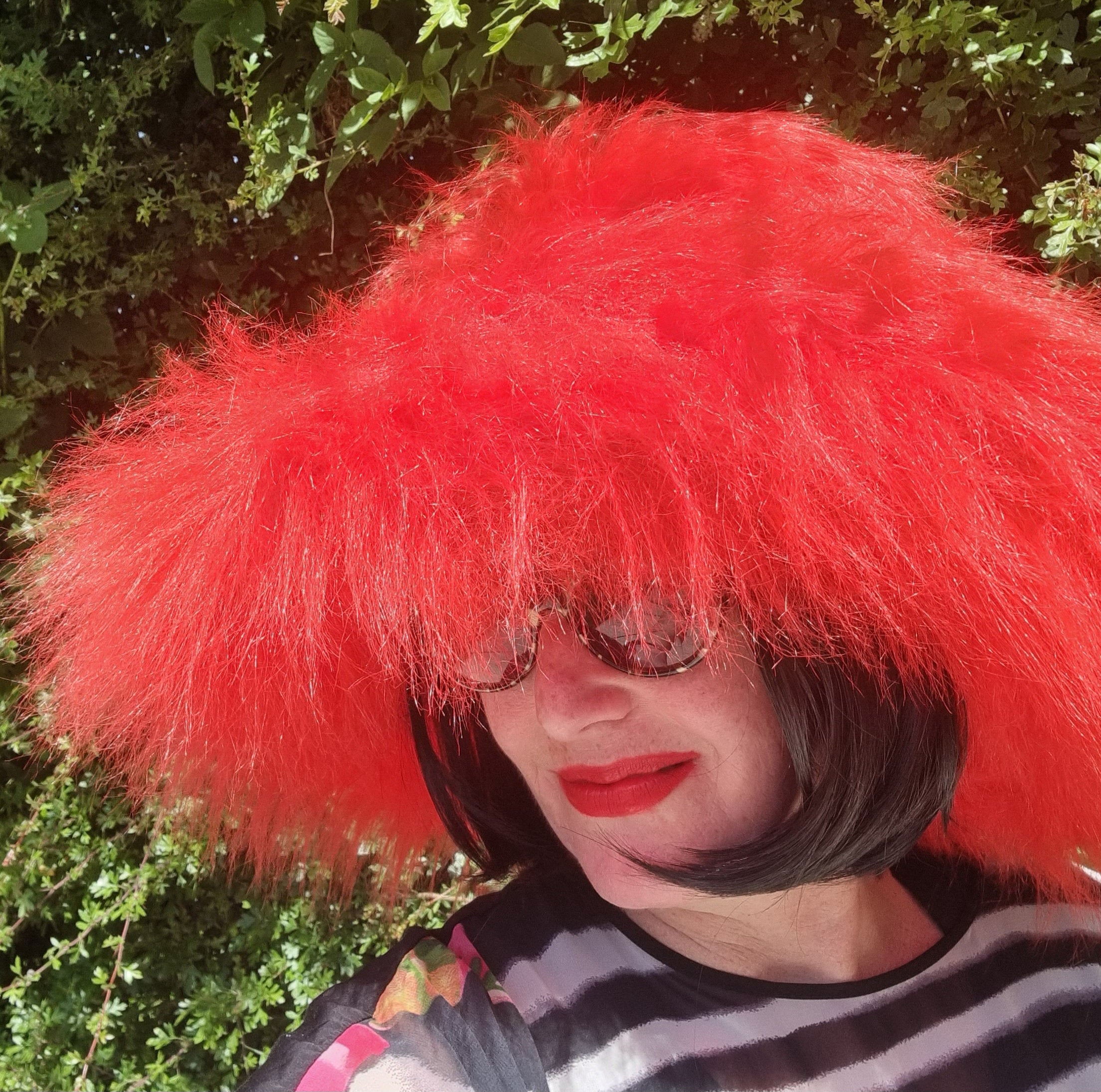 Wispy Faux Fur Bucket Hat | Lightweight Wide Brim | Handmade Festival Hat