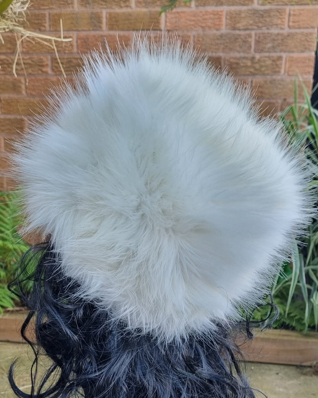 Fluffy Cream - Ivory- Luxury Faux Fur Hat -Polar Fleece Lining-Fur Hat-Fake Fur Hat-Winter Hat-Long Fur Hat-Cossack Hat-Cream Fur Hat