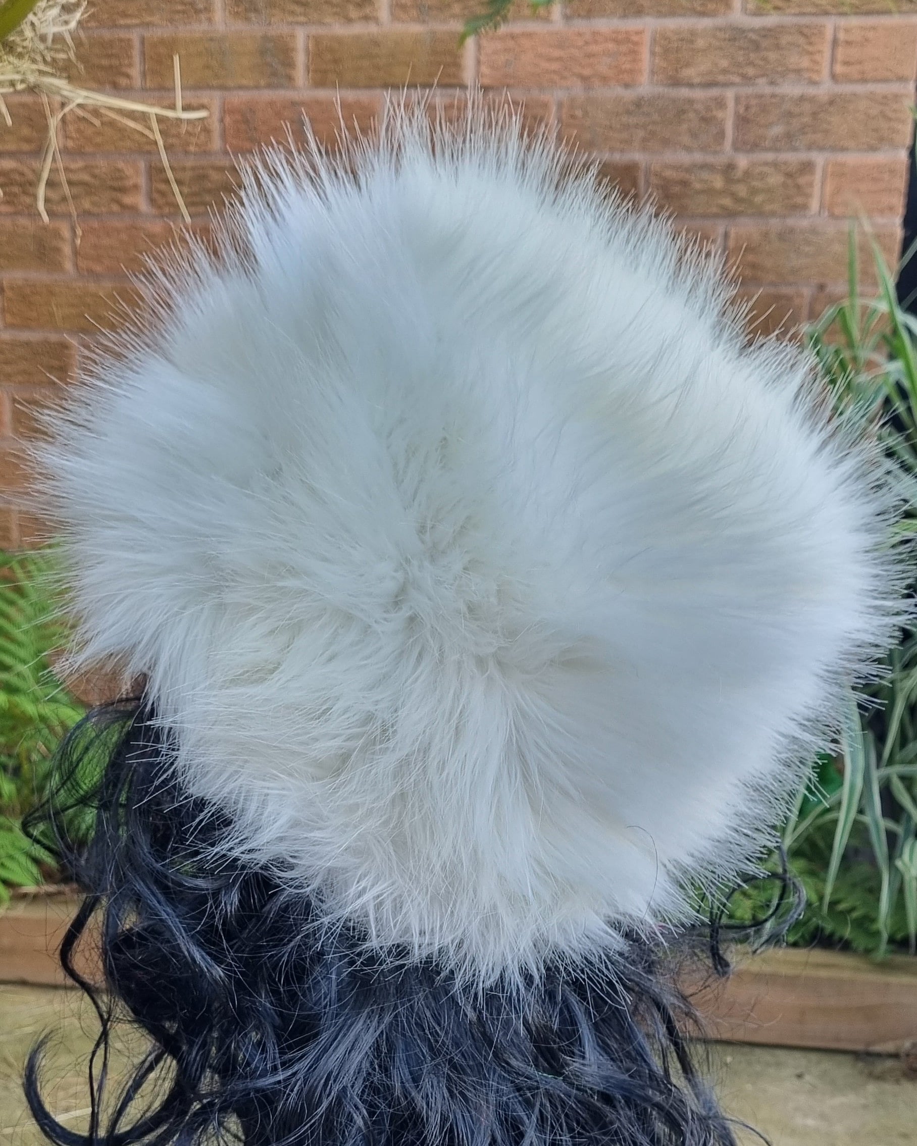 Fluffy Cream - Ivory- Luxury Faux Fur Hat -Polar Fleece Lining-Fur Hat-Fake Fur Hat-Winter Hat-Long Fur Hat-Cossack Hat-Cream Fur Hat