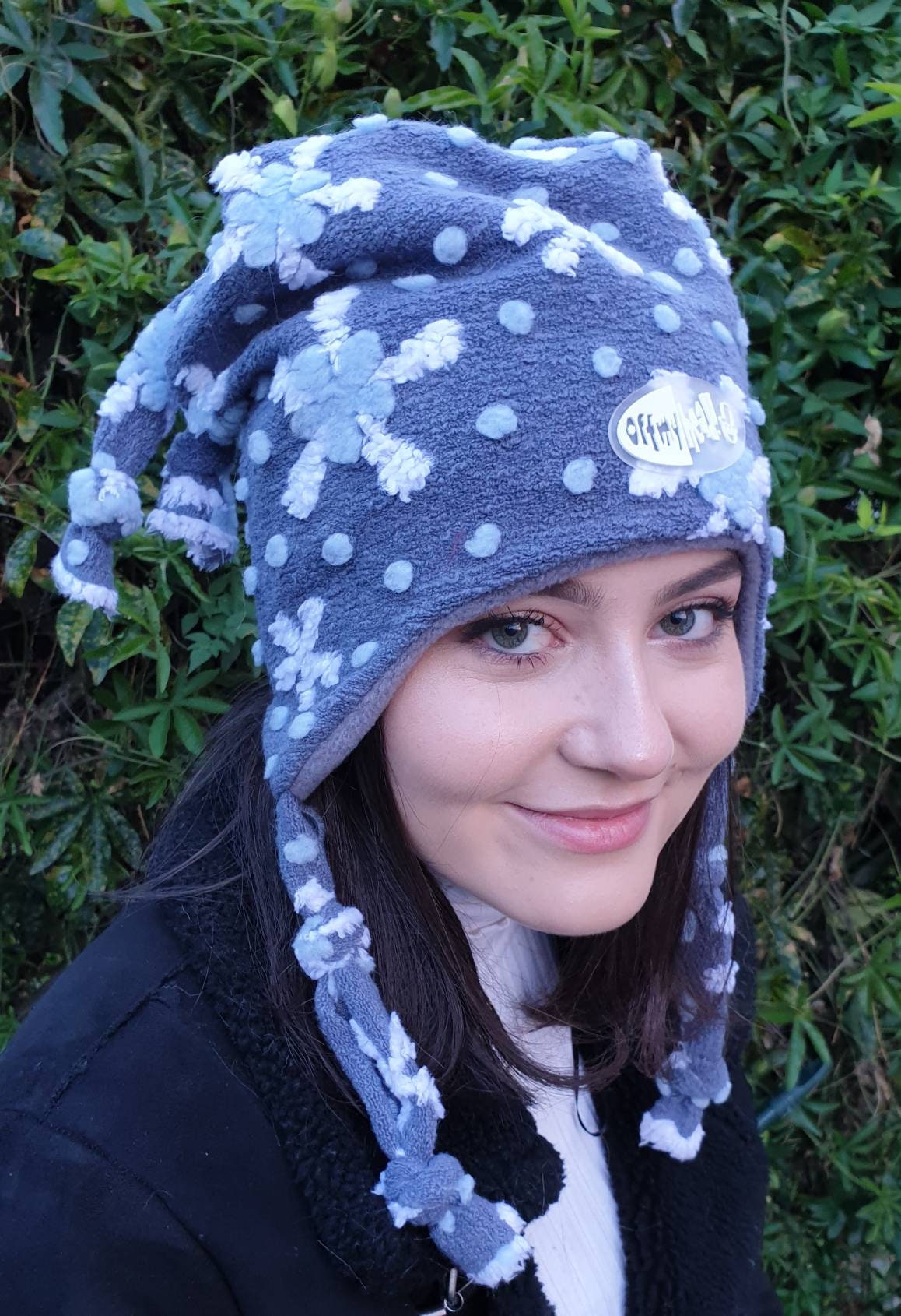 Snowflake 'Trish' Boucle Hat with Polar Fleece Lining