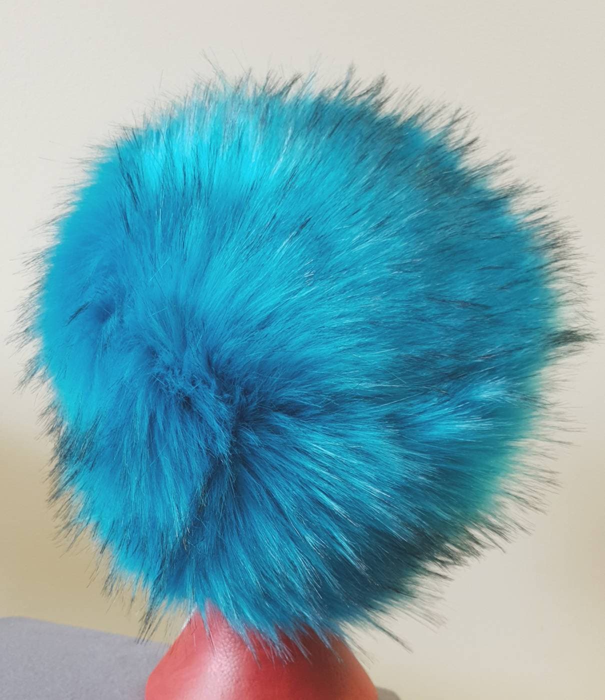 Turquoise Blue Luxury Long Pile Faux Fur Hat- Polar Fleece Lining-Fur Hat-Fake Fur Hat-Winter Hat-Long Fur Hat-Cossack Hat-Blue Fur Hat